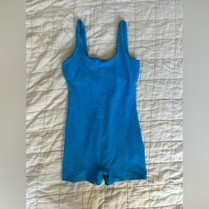 Bright Blue Romper Jumpsuit